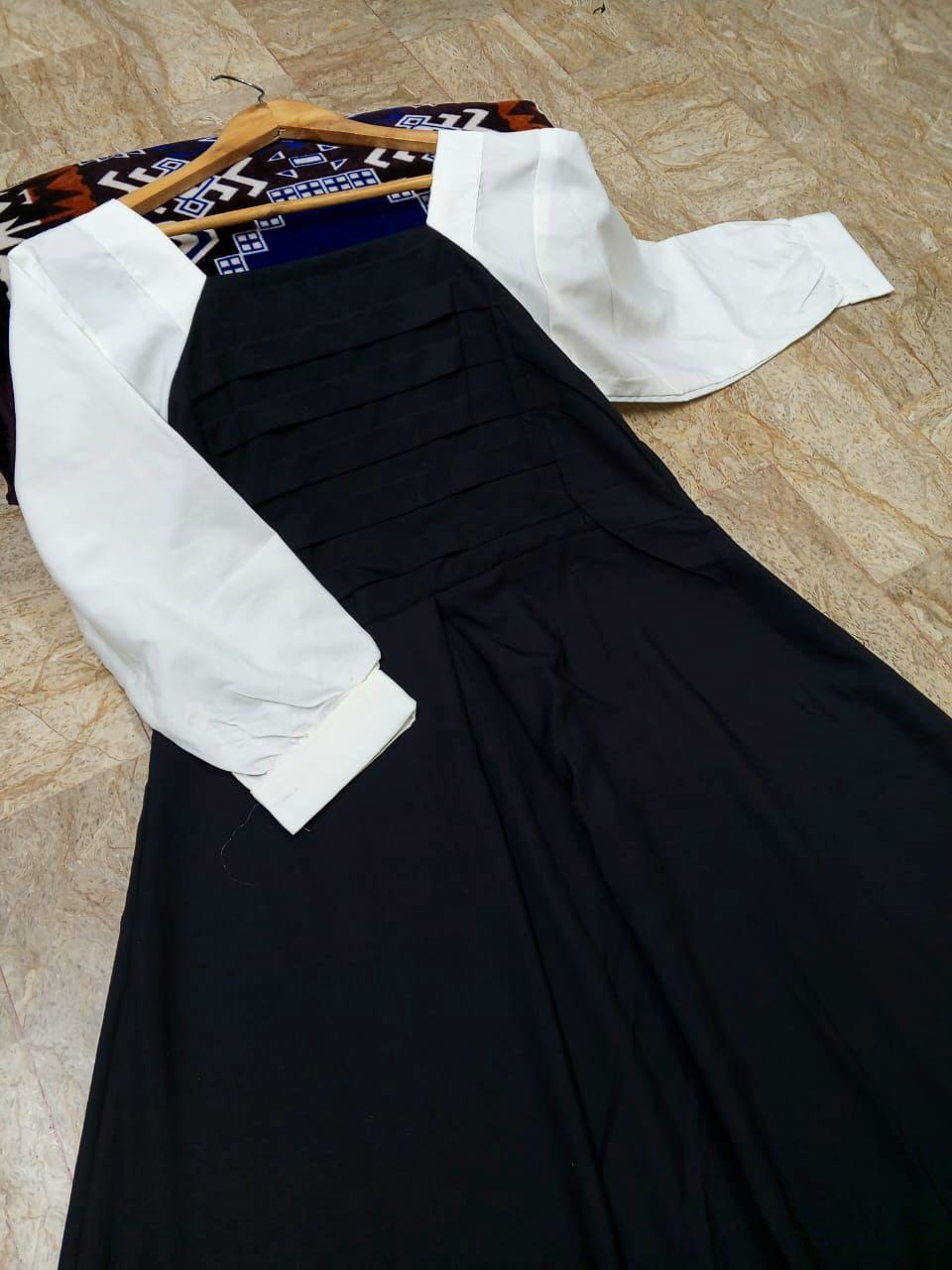 Black Georgette Frock